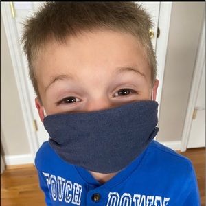 Boys costume made face masks!
